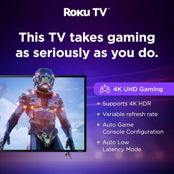 Hisense | 40-Inch Class A4 Series FHD 1080P Smart Roku TV with Alexa Compatibility (40A4NR, 2024 Model) - Dolby Audio, Slim Bezel Design, Google Assistant - Image 11