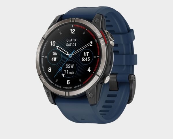 Garmin quatix® 7 Pro Premium GPS Marine Smartwatch with AMOLED Display, LED Flashlight, Sailing and Watersport Activities, Fish Forecast and Trolling Motor Control