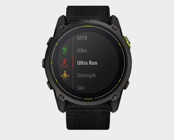 Garmin Enduro™ 3 – 51 mm, Solar, Sapphire, Ultraperformance GPS Smartwatch, Extreme Battery Life, Detailed Mapping, Built-in LED Flashlight