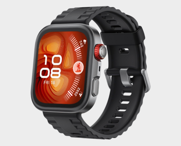 HUAWEI Watch FIT4 Pro Smartwatch, 1.82" Sapphire Display Titanium Alloy Bezel, Up to 10-Day Battery Life, Dual Band GPS, Golf Courses map, 40 m Free Diving, Compatible with Android iOS, Black